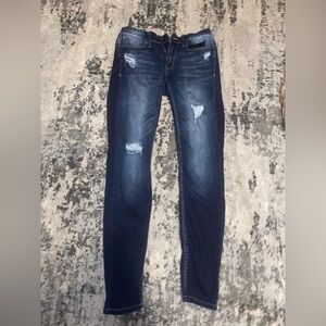 mudd y2k Super cute skinny jean jeggings with rips